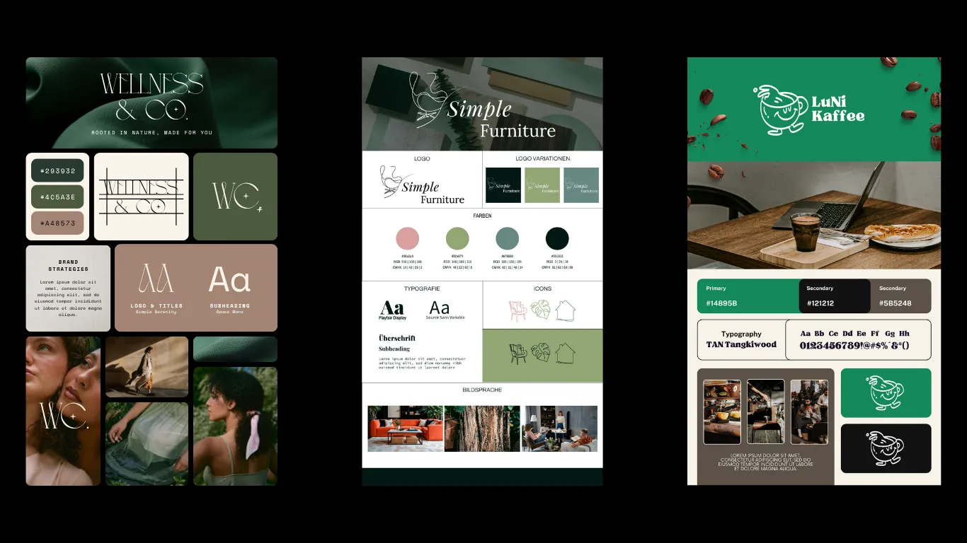 Referenzprojekt: Style Guide & Corporate Design von LuNi Marketing
